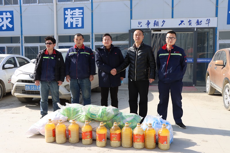 日照公司农民工慰问