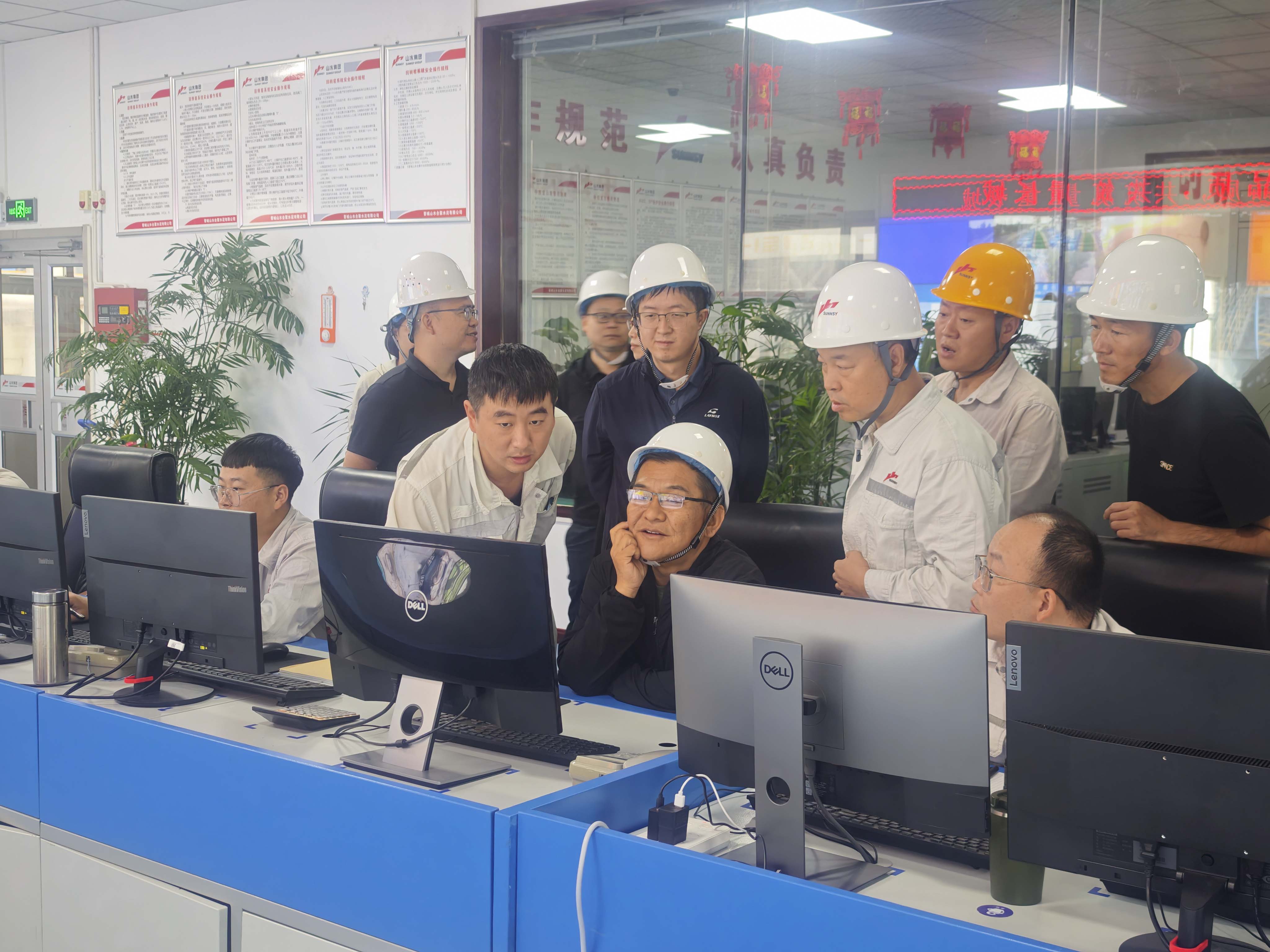 晋城市能源局副局长原前进一行到晋城山水合聚公司调研指导工作 晋城市能源局副局长原前进一行到晋城山水合聚公司调研指导工作