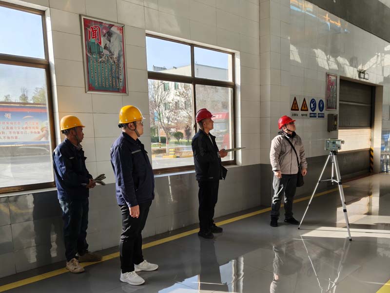 滨州公司开展职业病危害因素检测工作 滨州公司开展职业病危害因素检测工作